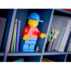 Opskaleret LEGO® minifigure
