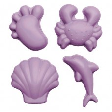 Scrunch Silikone Sandforme, lyslilla