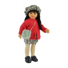 Asi dukke Kaori, 40 cm, Scottish bloomers