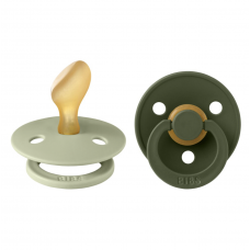 BIBS Colour anatomical sutter 2-pak, sage/hunter green - str. 2 
