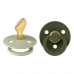 BIBS Colour anatomical sutter 2-pak, sage/hunter green - str. 2 