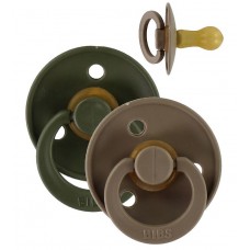 BIBS Colour sutter, hunter green/dark oak, str. 2, 2 stk.