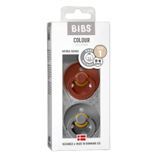 BIBS Colour sutter, Rust/Smoke, str. 1, 2 stk.