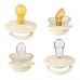 BIBS Try it collection, Ivory, Str. 1, 4 stk.