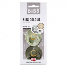 BIBS Colour sutter, sage/hunter green, str. 1, 2 stk.