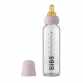 BIBS Sutteflaske, komplet sæt, Dusky lilac, 225 ml