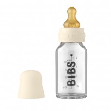 BIBS Sutteflaske, komplet sæt, Ivory, 110 ml