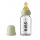 BIBS Sutteflaske, komplet sæt, Sage, 110 ml
