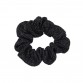 Bows by Stær Scrunchie, glitter black