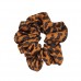 Bows by Stær Scrunchie, Orange Leopard