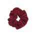 Bows by Stær Scrunchie, Plissé bordeaux