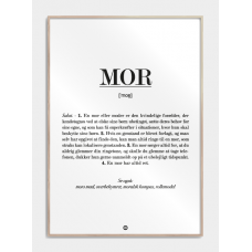 Citatplakat Mor definition plakat, M