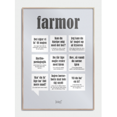 Dialægt Plakat, Farmor plakat, M
