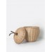 Ferm Living kurv, Flettet æble, stor