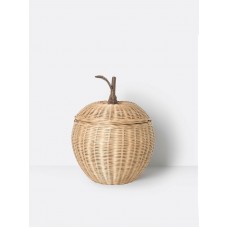 Ferm Living kurv, Flettet æble, stor