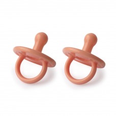 Filibabba Sutter, Silikone, 0-36 mdr., Coral, 2 stk.
