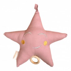 Filibabba Stjerne uro, dusty rose