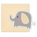 GA Toys Indbydelser, baby elefant, 6 stk.