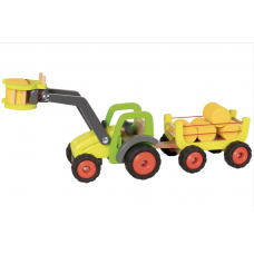 Goki Traktor med hø vogn