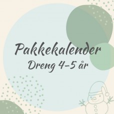 Pakkekalender, Dreng 4-5 år.