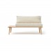 Kids Concept Lav lounge børnesofa, nature, SAGA