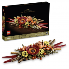 LEGO Icons 10314, Dekoration af tørrede blomster