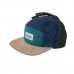Lil' Boo Kasket, Corduroy block 5-panel med ører, Grøn, Str. L, 4-7 år