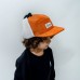 Lil' Boo Kasket, Teddy corduroy 5-panel med ører, Caramel, Str. L, 4-7 år