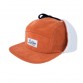 Lil' Boo Kasket, Teddy corduroy 5-panel med ører, Caramel, Str. M, 1,5-3 år