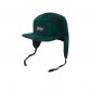 Lil' Boo Kasket, Wool 5-panel med ører, Grøn/Sort, Str. L, 4-7 år