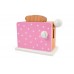 Magni Toaster, pink med prikker