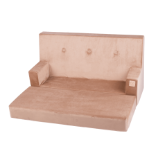 Misioo Foldesofa, gold velvet