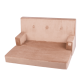 Misioo Foldesofa, gold velvet