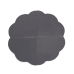 Misioo Legemåtte blomst, grey velvet