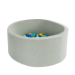 Misioo Boldbassin, light grey, 90x40x5cm