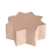 Misioo Puf stjerne, gold velvet