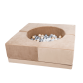 Misioo Sofapool, gold velvet