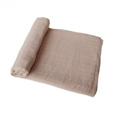 Mushie Økologisk babysvøb, Pale taupe