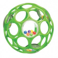 Oball rattle rund, grøn
