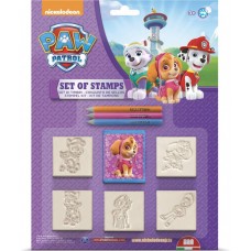 Paw Patrol stempelsæt, 5 stk.