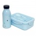 Petit Monkey Madkasse med bestik, blue 