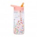 Petit Monkey Drikkedunk med sugerør, pops soft coral, 300 ml.