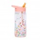 Petit Monkey Drikkedunk med sugerør, pops soft coral, 300 ml.