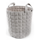 Pine Cone Mille opbevaringskurv, light grey