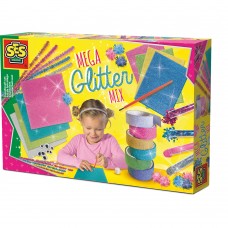 SES Creative Mega Glitter håndarbejdssæt