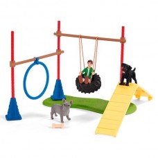 Schleich 42480, Forhindringsbane til hunde