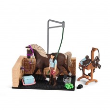 Schleich 42438, Hestevask med Emily & Luna