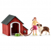 Schleich 42376, Hundehus med hund