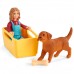 Schleich 42543, Hundehvalp i trækvogn