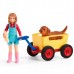 Schleich 42543, Hundehvalp i trækvogn